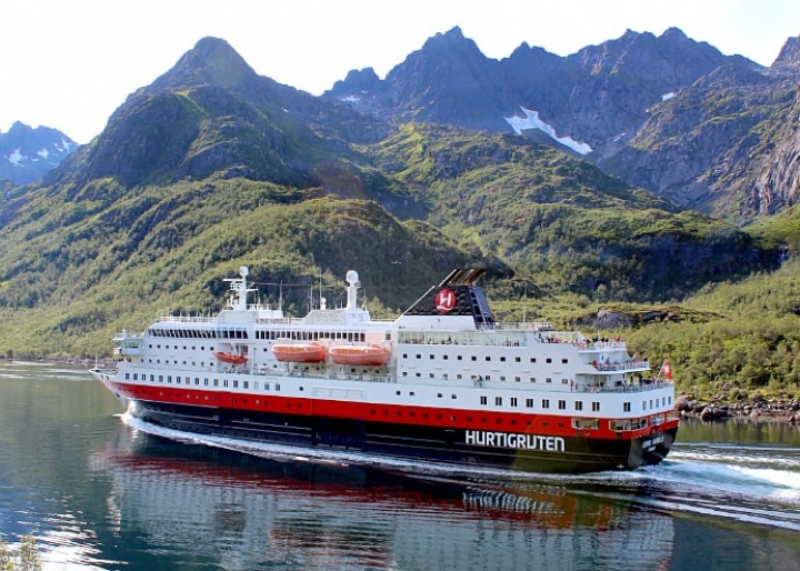 Hurtigruten ship, Norway